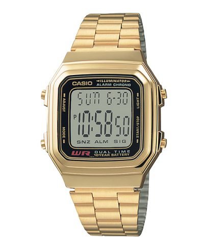 Casio A178WGA - 1A Stainless Steel Watch for Men - Zamana.pk