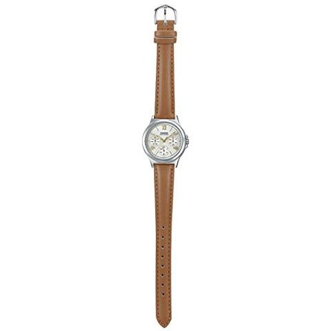 Casio Analog Silver Dial Women's Watch - LTP - V300L - 7A2UDF (A1703) - Zamana.pk