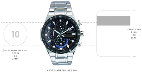 Casio Edifice EQS - 920DB - 1BVUDF Chronograph Black Dial Men's Watch - Zamana.pk