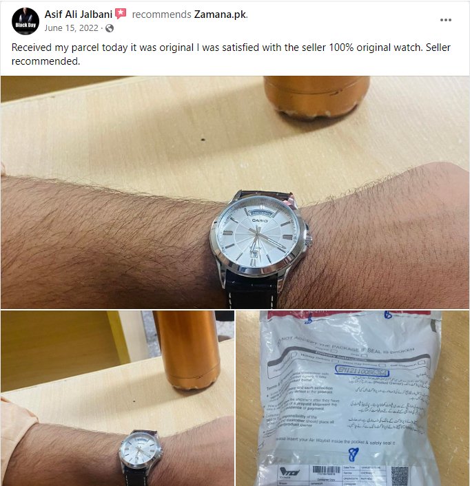 Casio Enticer Men's Watch (MTP - 1381L - 7AVDF) - Zamana.pk