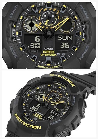 Casio G - Shock GA - 100CY - 1AJF Caution Yellow Series - Zamana.pk