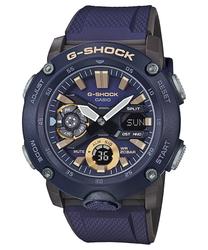 Casio G - Shock GA - 2000 - 2ADR Men's Analog - Digital Watch - Zamana.pk