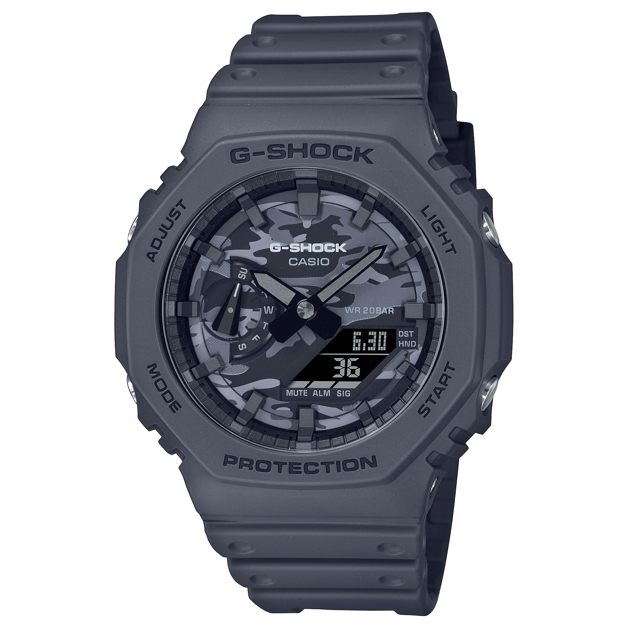 Casio - GA - 2100CA - 8ADR - Stainless Steel Watch For Men - Zamana.pk