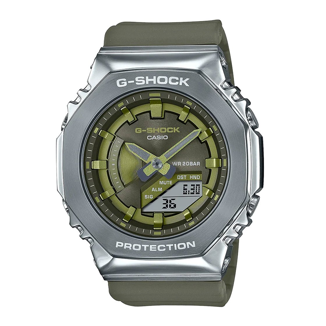 Casio - GM - S2100 - 3ADR - Stainless Steel Watch For Men - Zamana.pk