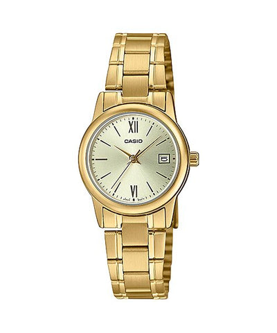 Casio Ladies Water Resistance - LTP - V002G - 9B3 - Watch - Zamana.pk