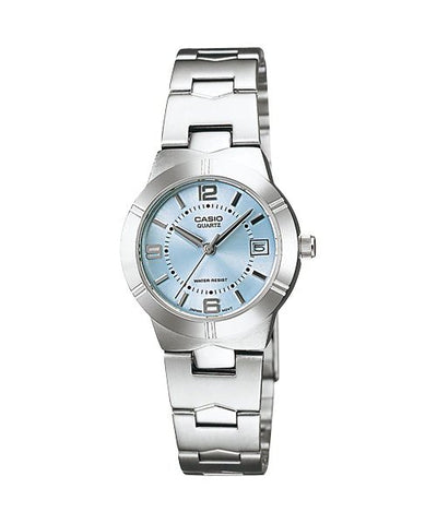 Casio - LTP - 1241D - 2A - Stainless Steel Watch For Women - Zamana.pk