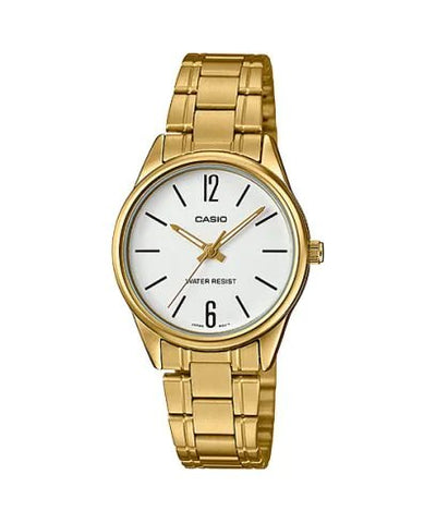 Casio - LTP - V005G - 7B - Stainless Steel Watch For Women - Zamana.pk