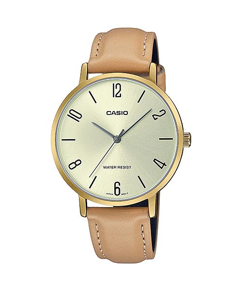 Casio - LTP - VT01GL - 9B2 - Stainless Steel Watch For Women - Zamana.pk