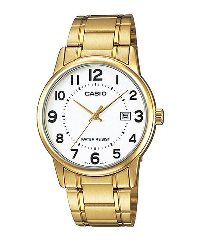 Casio MTP - V002G - 7B2 Stainless Steel Watch for Men - Zamana.pk