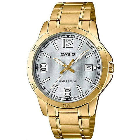 Casio - MTP - V004G - 7B2 - Stainless Steel Watch For Men - Zamana.pk