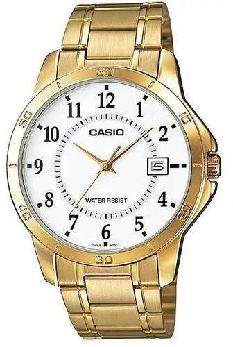 Casio - MTP - V004G - 7BUDF - Stainless Steel Watch For Men - Zamana.pk