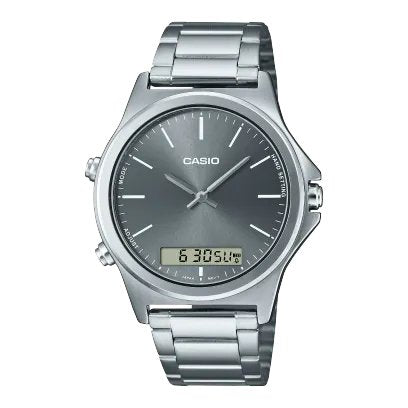 Casio - MTP - VC01D - 8E - Stainless Steel Watch For Men - Zamana.pk