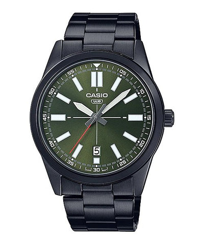 Casio - MTP - VD02B - 3E - Stainless Steel Watch For Men - Zamana.pk