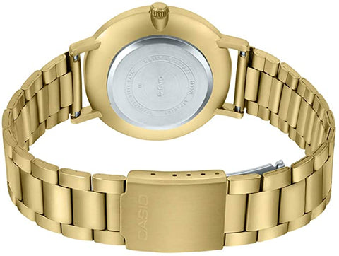 Casio MTP - VT01G - 2B2UDF Men's Gold Tone Stainless Steel Watch - Zamana.pk