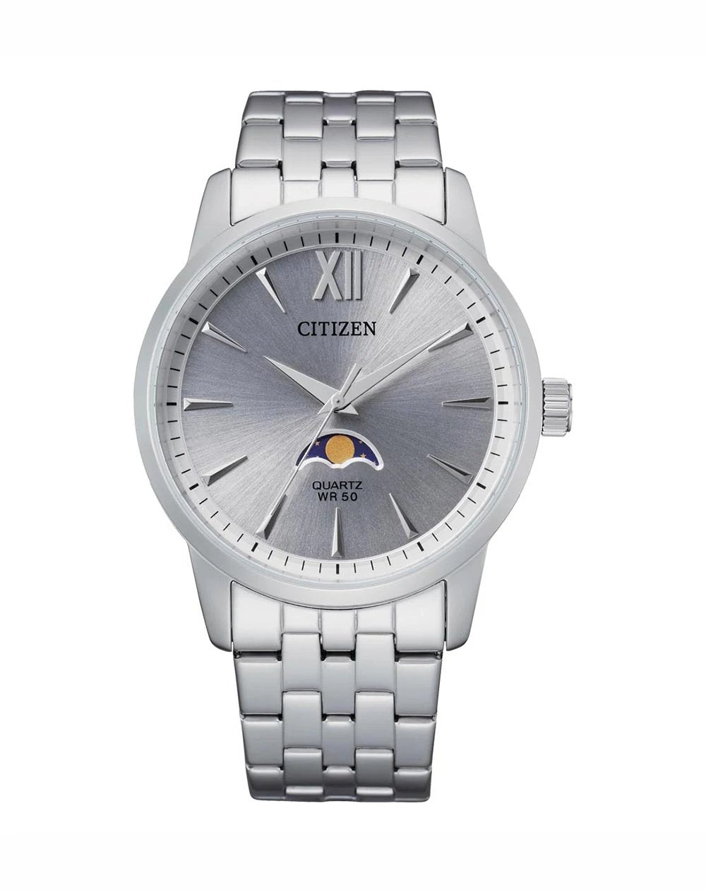 Citizen - AK5000 - 54A - Quartz Stainless Steel Watch For Men - Zamana.pk