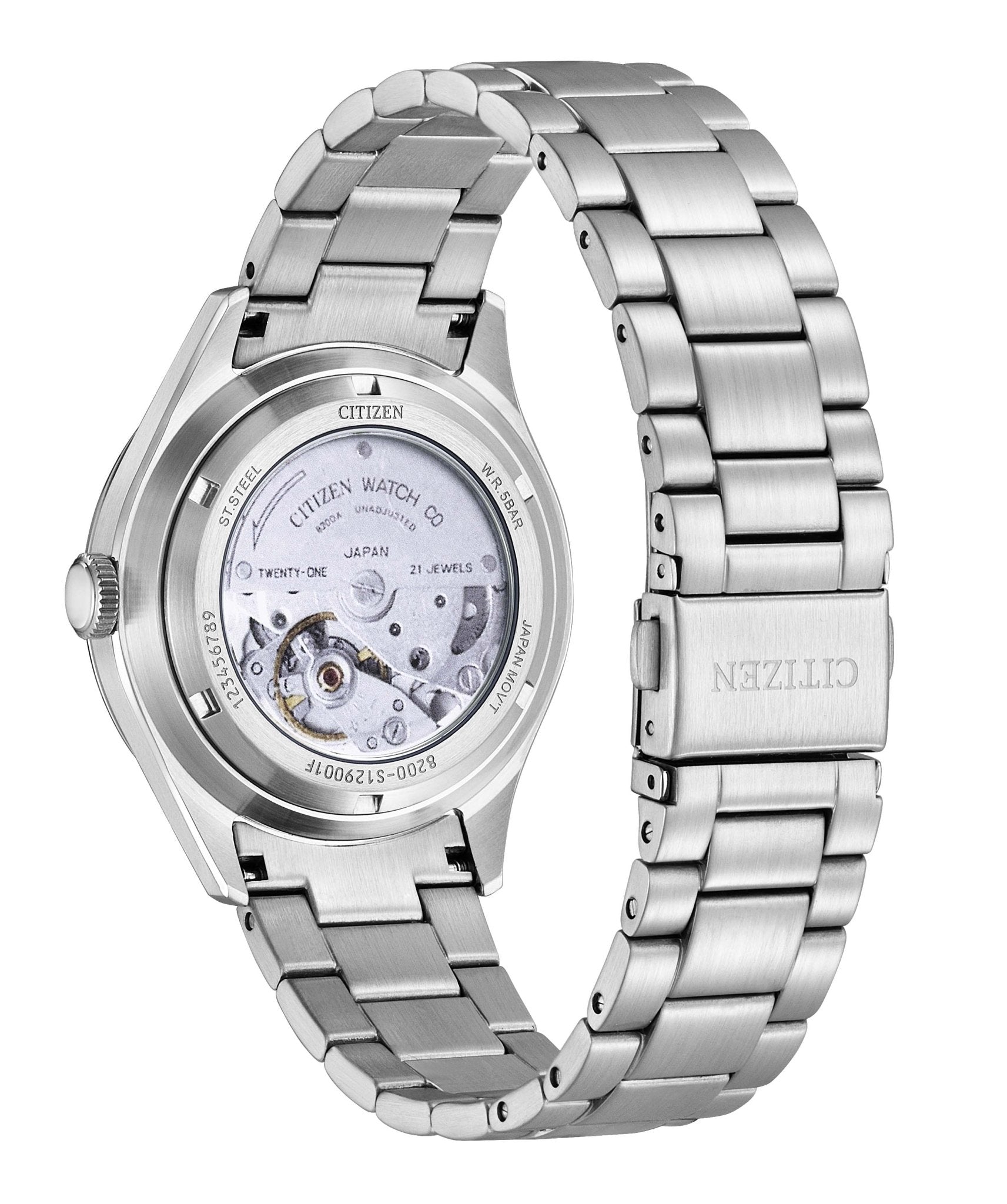 Citizen - NH8391 - 51Z - Mechanical Stainless Steel Watch For Men - Zamana.pk