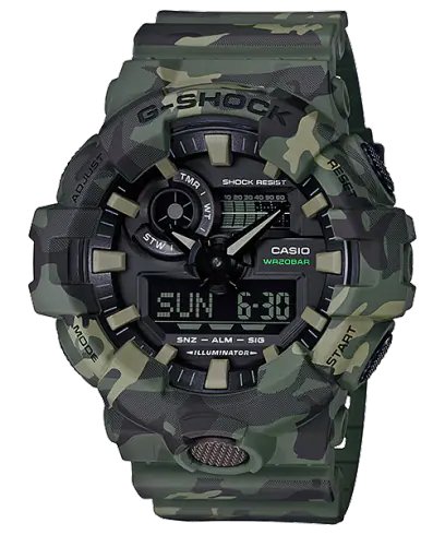 G - Shock Mens Analog - Digital Watch GA - 700CM - 3A - Zamana.pk