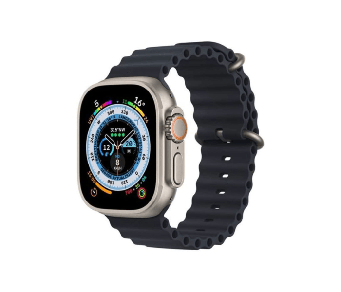 Haino Teko Germany GP8 Smart Watch Ultra with Two Set Strap and Bluetooth Wireless Earphone Combo - Zamana.pk