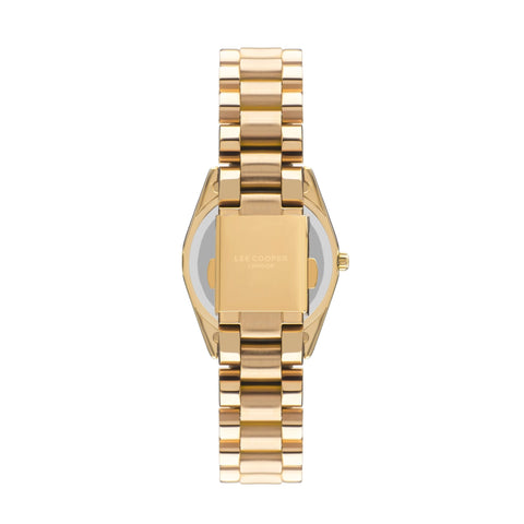 Lee Cooper LC07478.220 Women's Super Metal Gold Watch - Zamana.pk