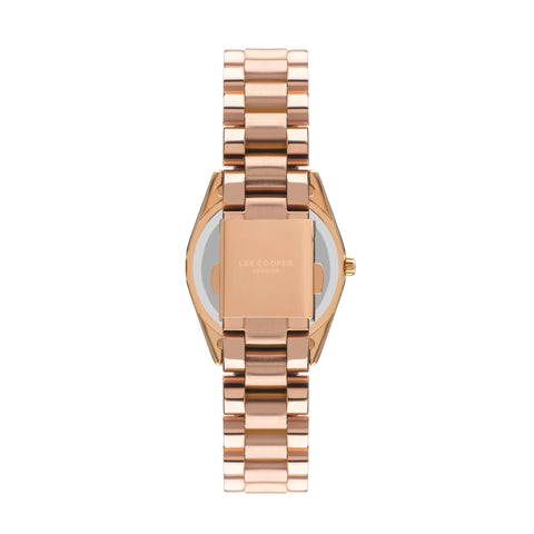 Lee Cooper LC07478.420 Women's Super Metal Rose Gold Watch - Zamana.pk