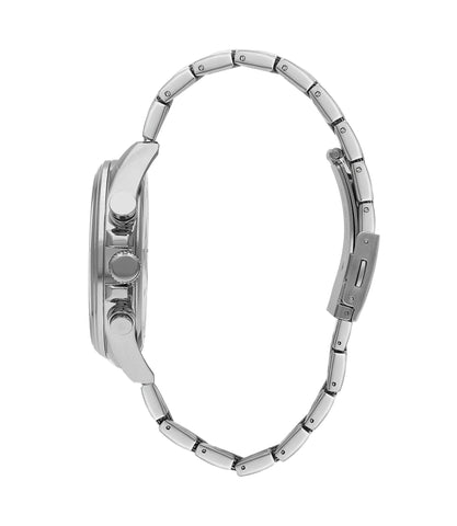 Lee Cooper LC07801.360 Men's Super Metal Silver Multifunction Watch - Zamana.pk