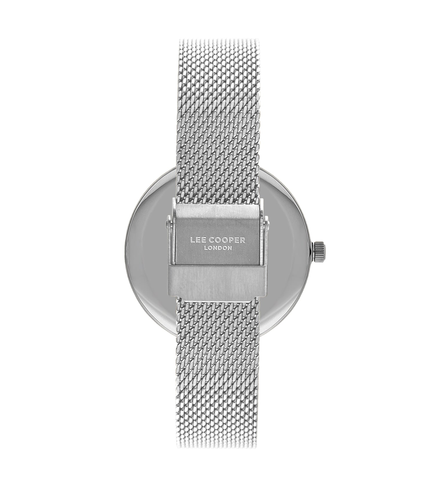 Lee Cooper LC07806.380 Women's Super Metal Silver Mesh Watch - Zamana.pk