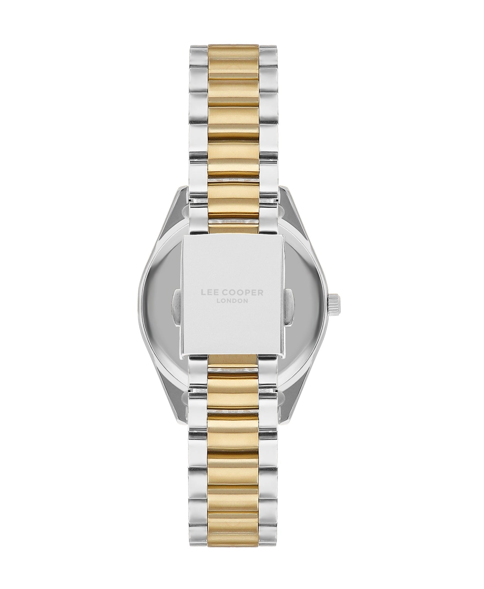 Lee Cooper LC07827.250 Women's Super Metal Silver/Gold Watch - Zamana.pk