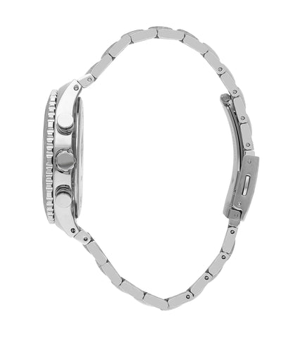 Lee Cooper LC07853.370 Men's Super Metal Silver Multifunction Watch - Zamana.pk