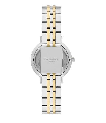 Lee Cooper LC07857.230 Women's Super Metal Silver/Gold Watch - Zamana.pk