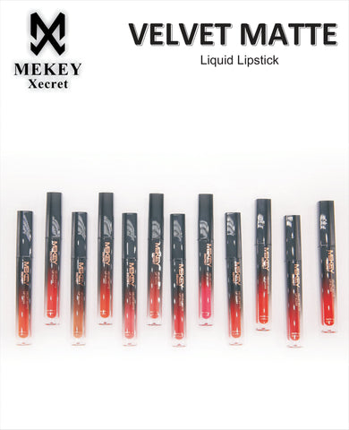 Mekeyxecret Velvet Matte Lip Gloss - Zamana.pk