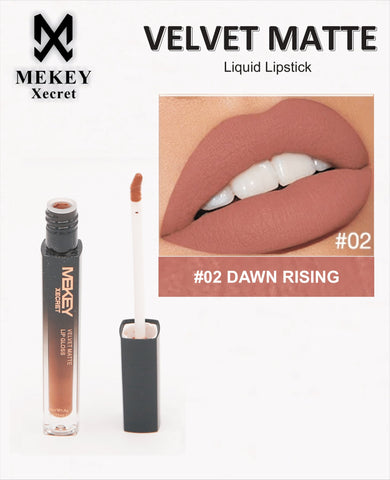 Mekeyxecret Velvet Matte Lip Gloss - Zamana.pk