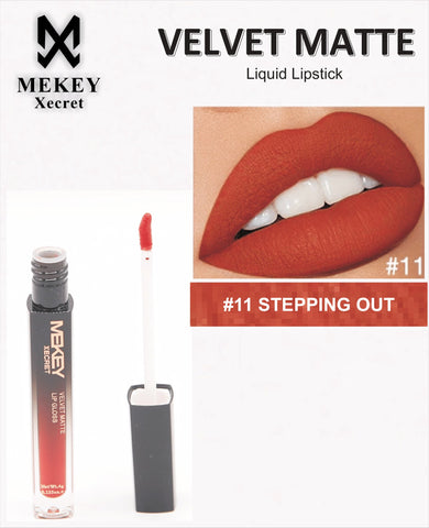 Mekeyxecret Velvet Matte Lip Gloss - Zamana.pk