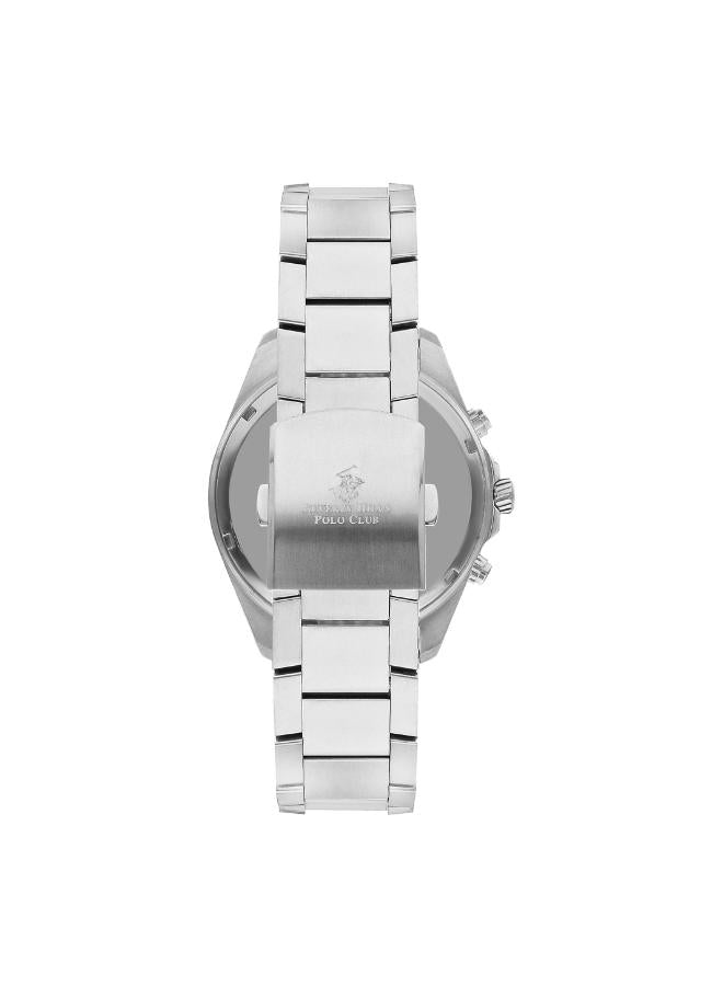 POLO - BP3379X.390 - Men's Analog Silver Dial Watch - Zamana.pk