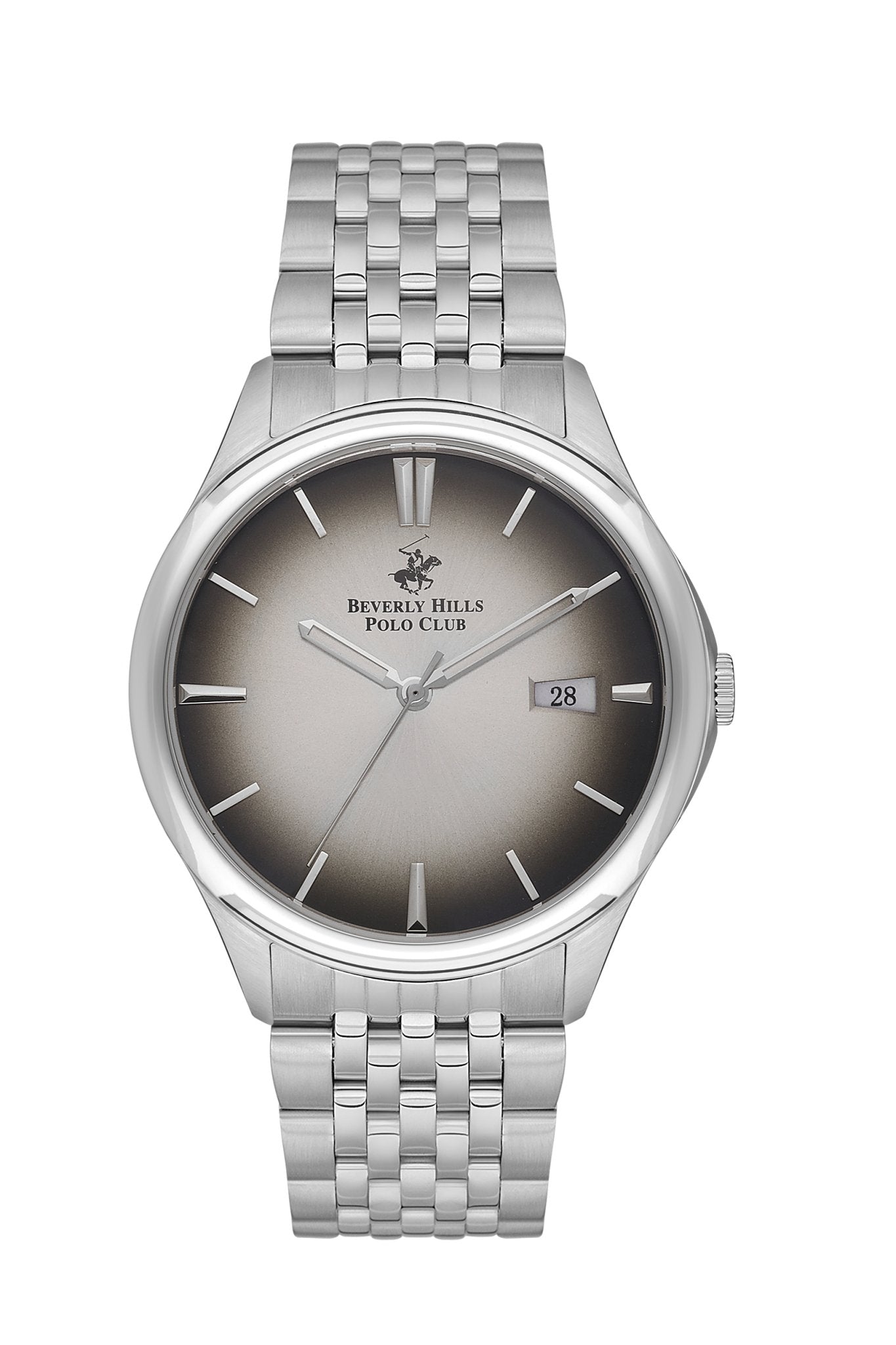 Polo - BP3579X.360 Gents 3 Hands - Date Grey Dial Ceramic Sapphire Coated Glass - Zamana.pk