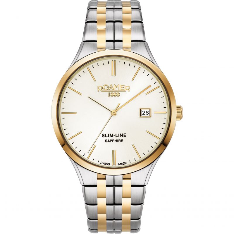 Roamer 512833 47 35 20 Mens Roamer Slim - Line Classic Gents Watch - Zamana.pk