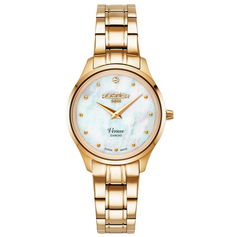 Roamer 601857 48 89 20 Venus White MOP Ladies Watch - Zamana.pk