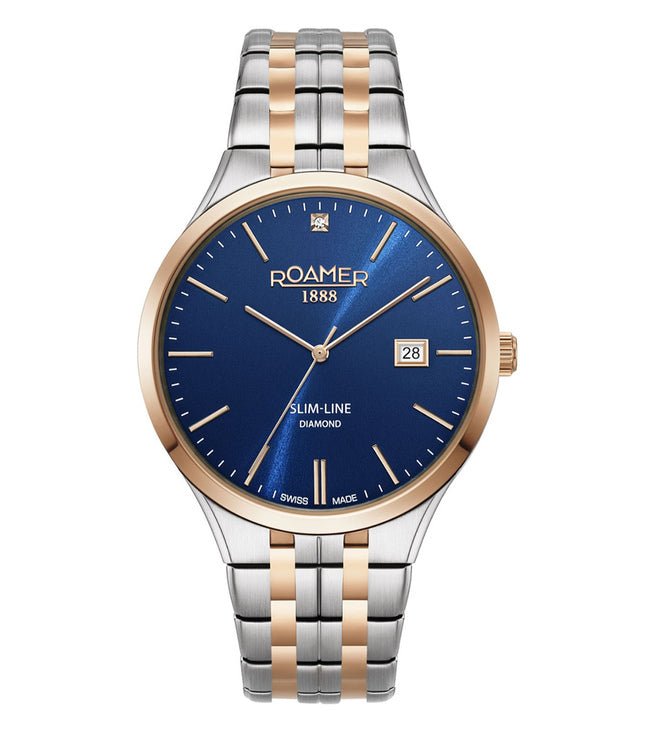 Roamer 864833 49 45 50 Slim - Line Analog Watch for Men - Zamana.pk