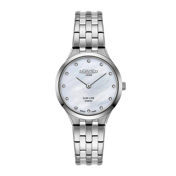 Roamer Ladies Quartz Stainless Steel Watch 512847 41 89 20 - Zamana.pk