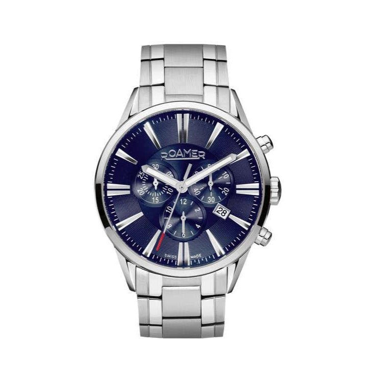Roamer SUPERIOR CHRONO 508837 41 45 50 Men's watch with chronograph and date - Zamana.pk