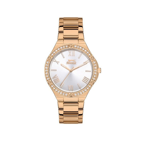 Slazenger SL.09.2141.3.02 Ladies Stainless Steel Watch Silver - Zamana.pk