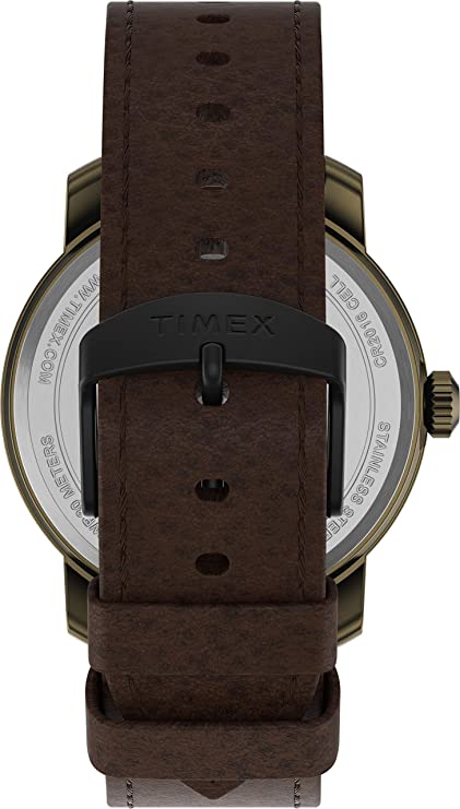 Timex 44mm Leather Strap Watch For Men's - TW2T72700 - Zamana.pk