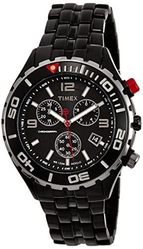 Timex E - Class Chronograph Black Dial Men's Watch - T2M758 - Zamana.pk